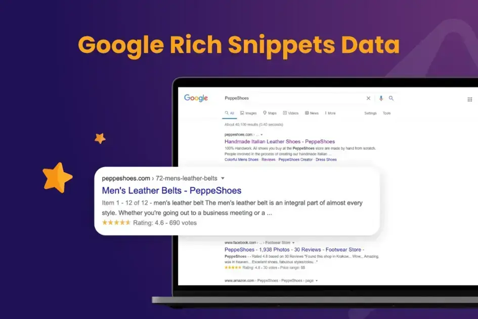 Boost SEO with Google Rich Snippets Data integration