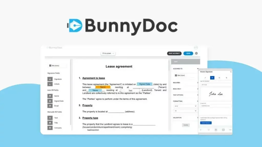 BunnyDoc - Digital Signature App for Efficient Document Signing