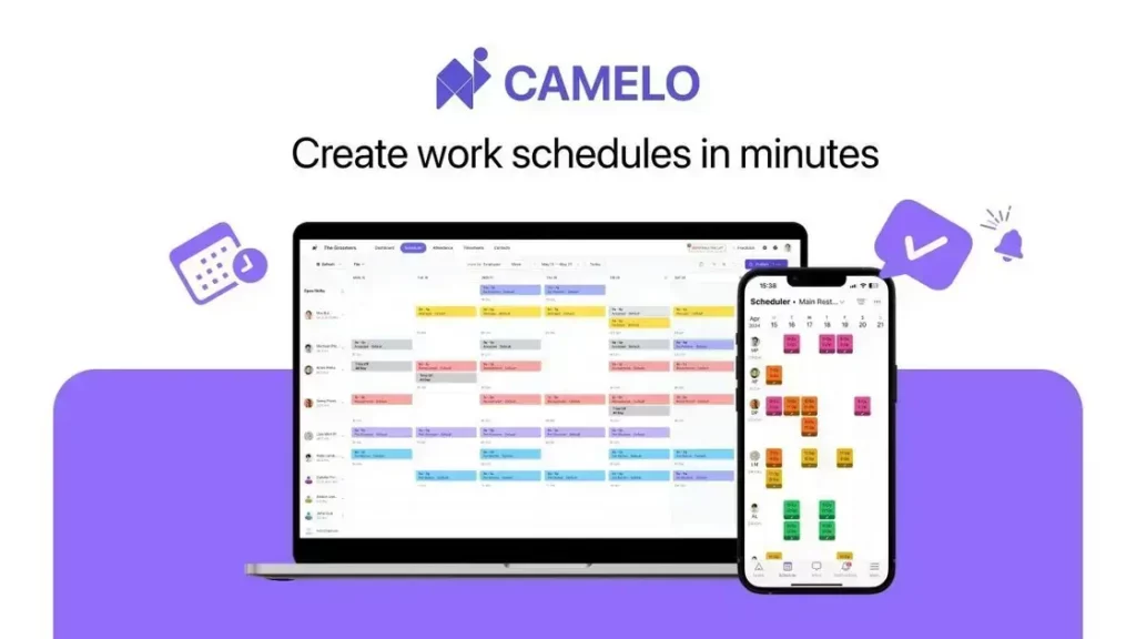 Camelo - All-In-One Work Schedule & Messaging Platform