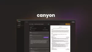 Canyon - All-in-One Platform for Job Applications and Interviews