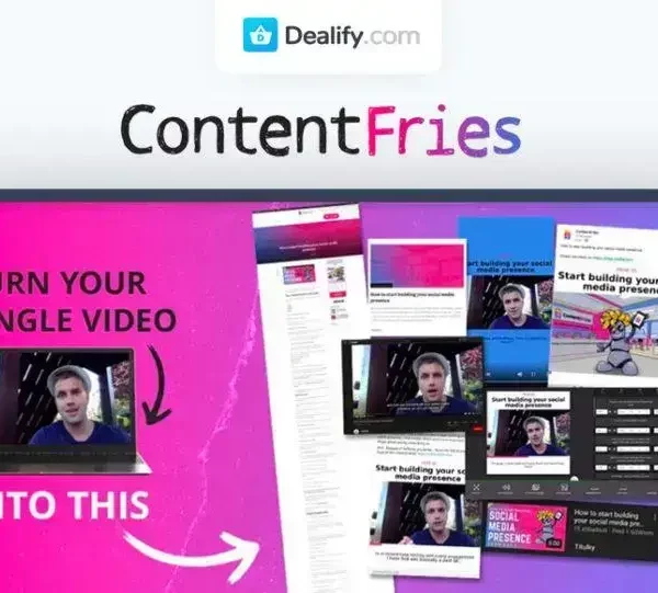 ContentFries - Repurpose Videos Effortlessly | Exclusive Deal