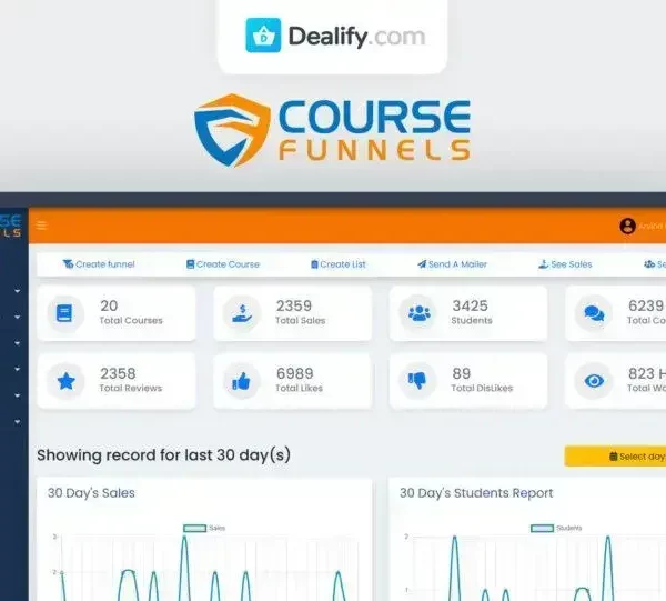 CourseFunnels - The Ultimate Self-Hosted Course Builder