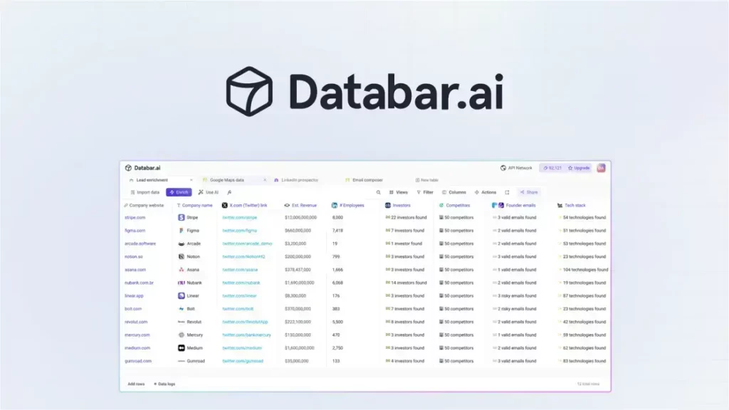 Databar AI Scraper & Data Enrichment Tool | Discover More