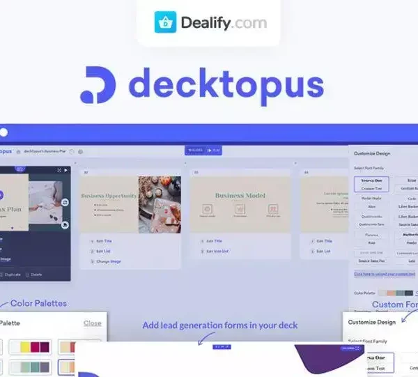 Decktopus - Create Stunning Presentations Easily