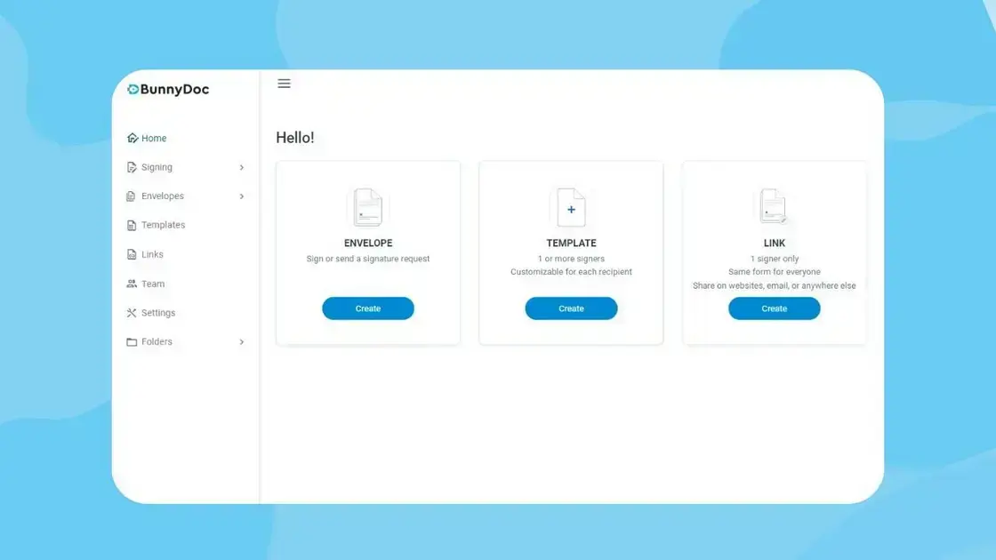 Efficiently sign documents with BunnyDoc