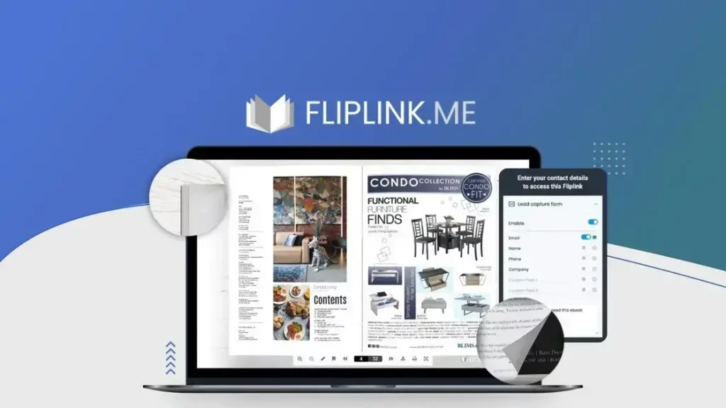 FlipLink.me - Create Interactive Flipbooks with Lead Generation & Analytics