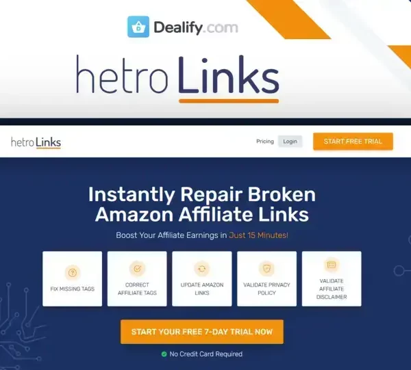 HetroLinks - Fix Amazon Affiliate Links and Boost Earnings!