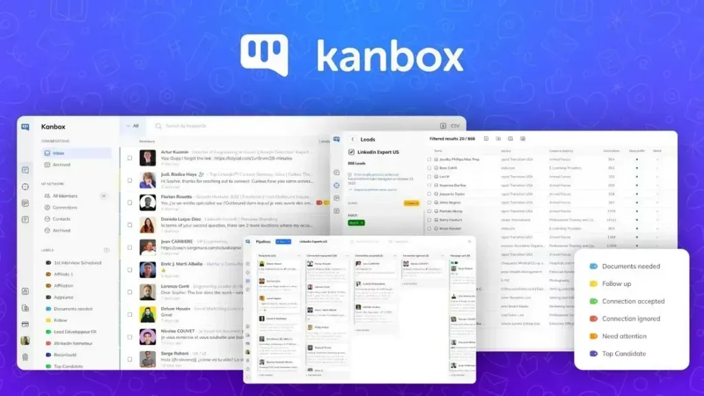 Kanbox - Supercharge Lead Generation & Automate LinkedIn Campaigns