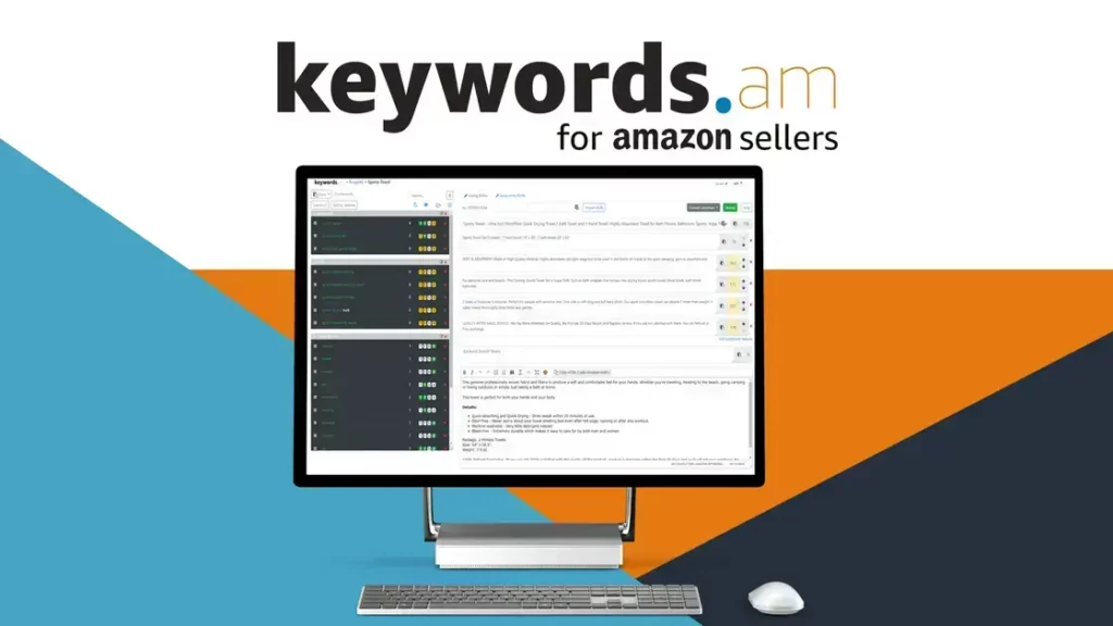 Keywords - Optimize Amazon Listings with Listing Editor