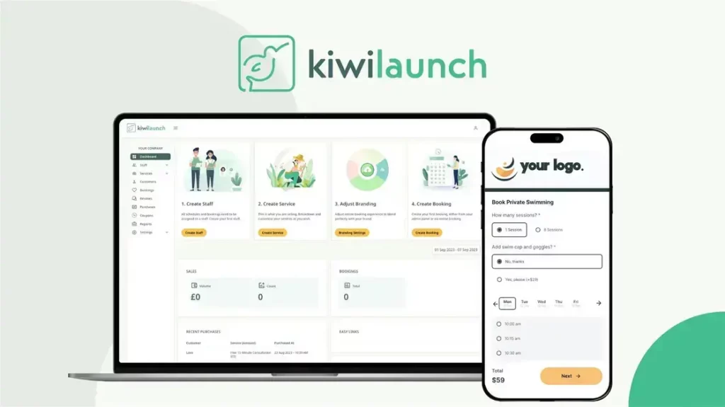 kiwilaunch - Online Booking & Scheduling Solution | Software