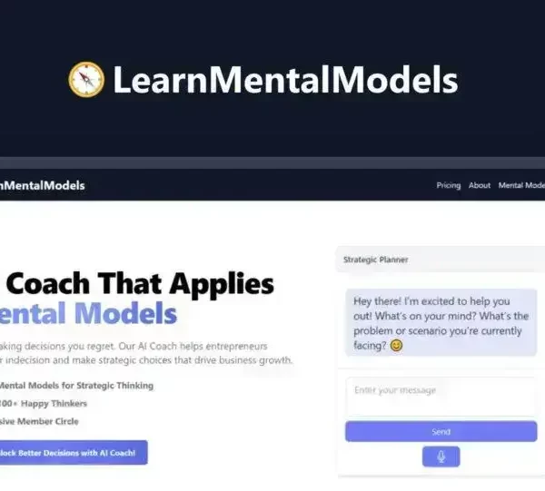 LearnMentalModels - AI Coach for Strategic Decision-Making