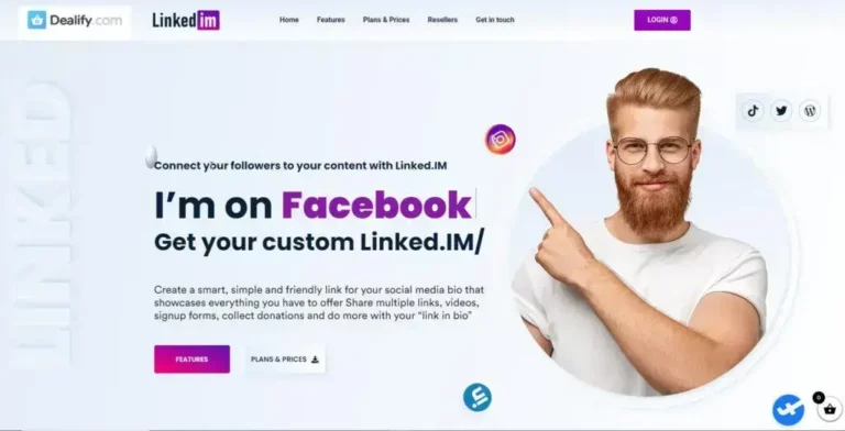 LinkedIM - Ultimate Social Media Bio Solution | Exclusive Deal