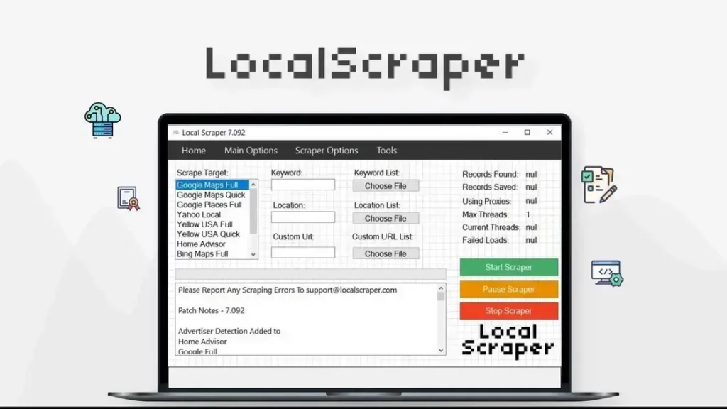 Local Scraper - 7-in-1 Lead Generation Software | LeadGen Tools