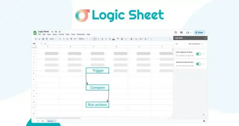 LogicSheet - Ultimate Google Sheets Automation Tool | Exclusive Deal