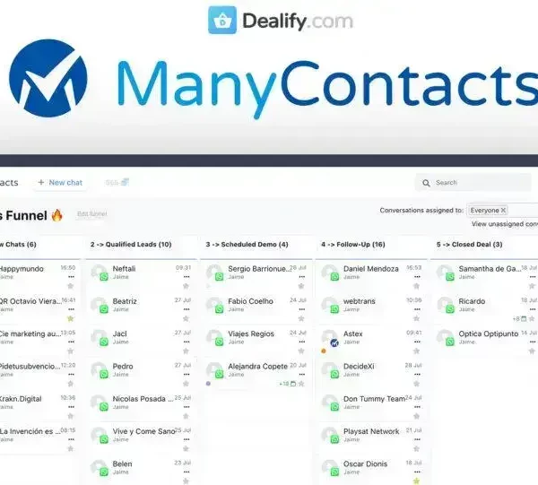 ManyContacts - WhatsApp CRM Tool for SMBs and Freelancers | Exclusive Deal