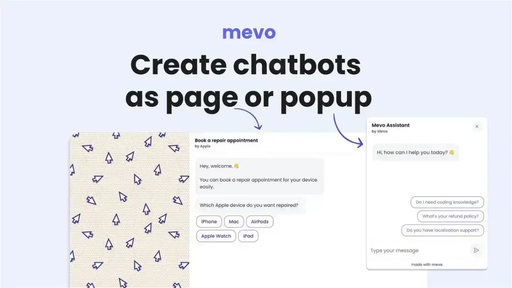 Mevo - Build Chatbots Easily