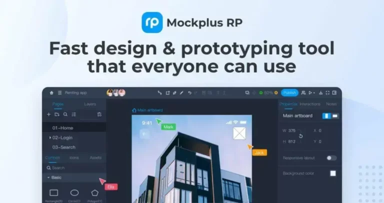 Mockplus RP - Rapid Design & Prototyping Tool | Lifetime Deal