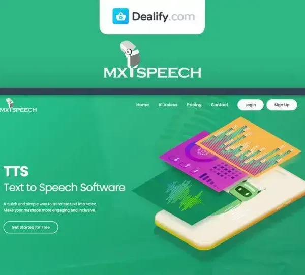 MXSPEECH - Translate Text into Voice | Exclusive Deal