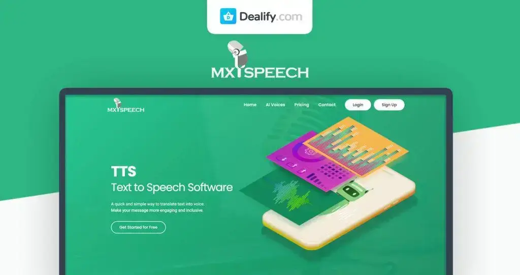 MXSPEECH - Translate Text into Voice | Exclusive Deal