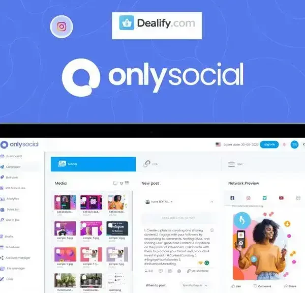 OnlySocial - All-in-One Social Marketing Solution | Exclusive Deal