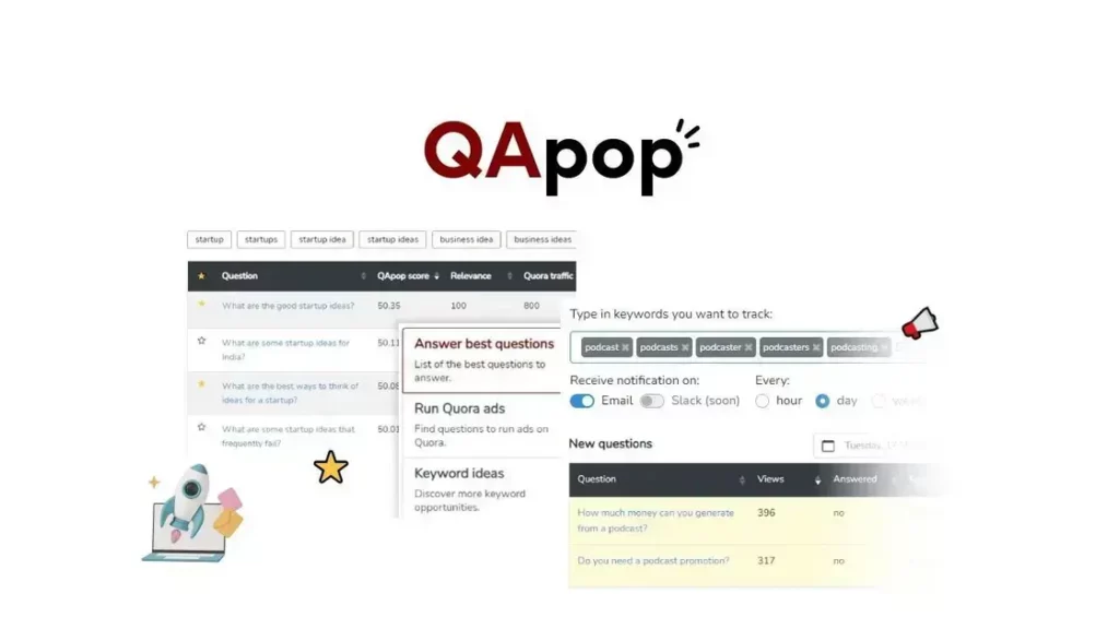 QApop - Gain Quora Marketing Insights and Grow Your Business