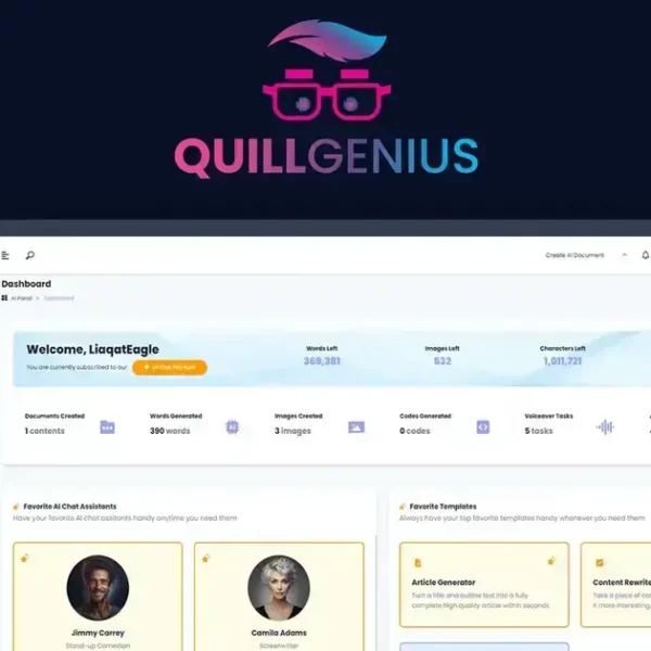 QuillGenius - Your Ultimate AI Writing Assistant | Lifetime Deal