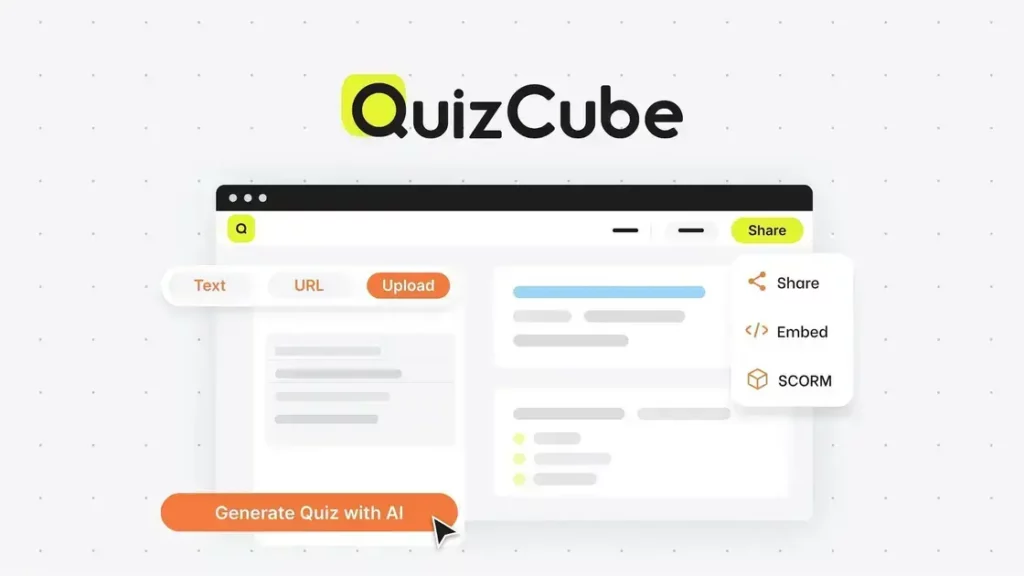 QuizCube - AI Quiz Generator | Create Quizzes with Ease