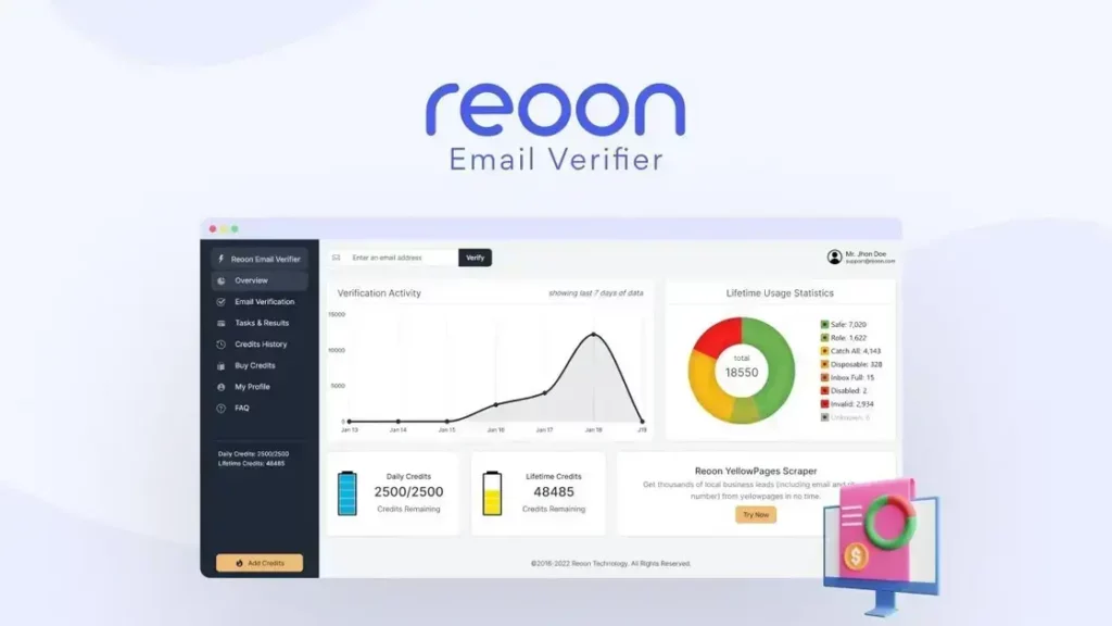 Reoon Email Verifier - Effective Email Verification Service