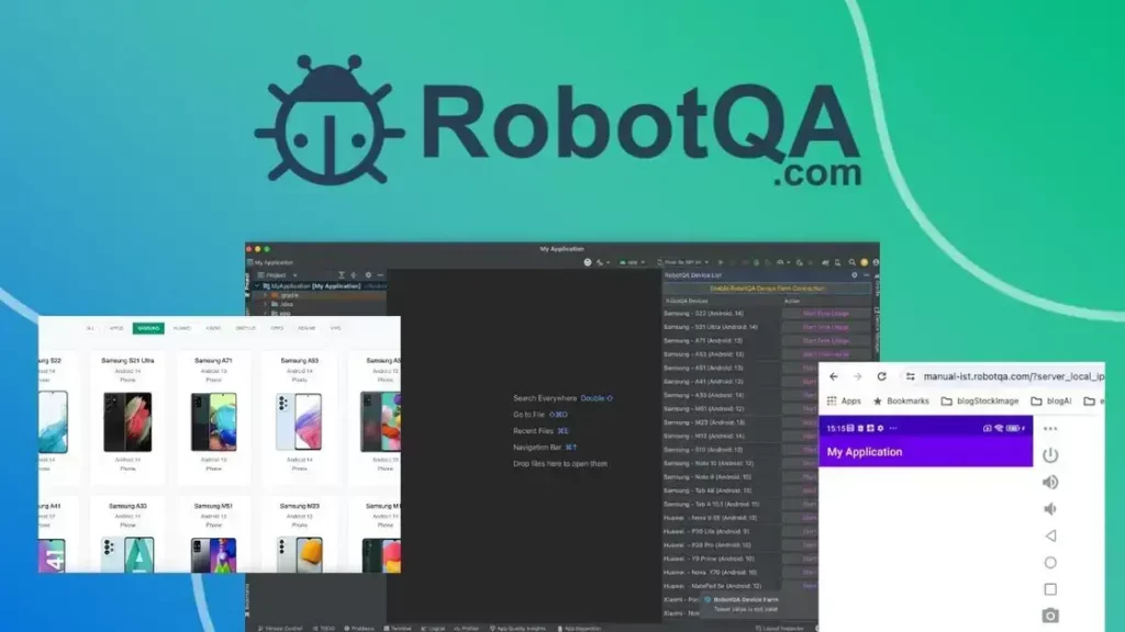 RobotQA - Debug Android Apps on Cloud-Based Real Devices