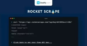 RocketScrape - Fast & Reliable Web Scraping API