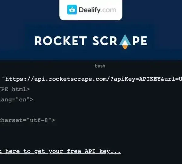 RocketScrape - Fast & Reliable Web Scraping API