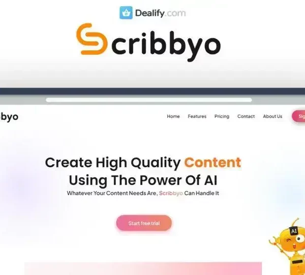 Scribbyo - All-in-One AI Content Generator | Exclusive Deal