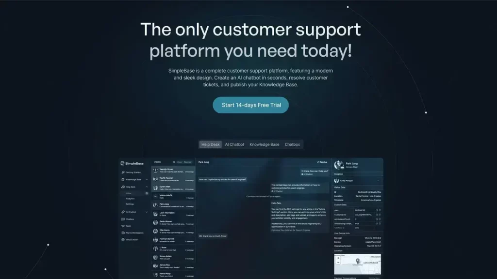 SimpleBase - Complete support platform for startups | SimpleBase