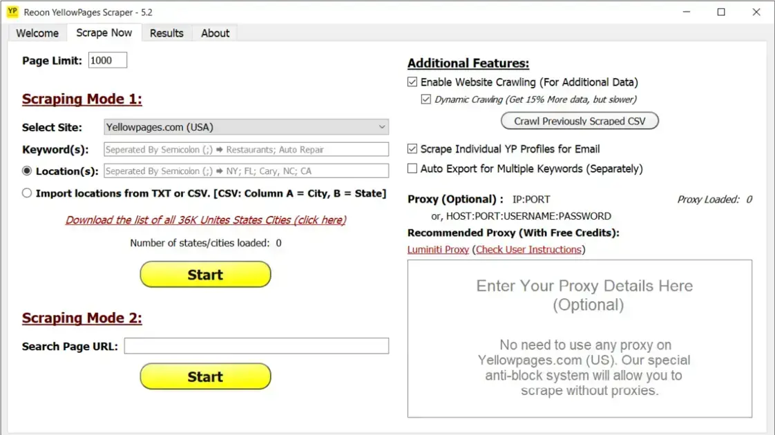 Simplify lead generation with Reoon YellowPages Scraper