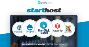 StartHosting - Secure & Reliable SSD Hosting | Exclusive Lifetime Deal