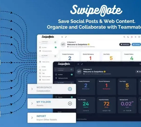 SwipeNote - Organize Your Digital Life with Ease