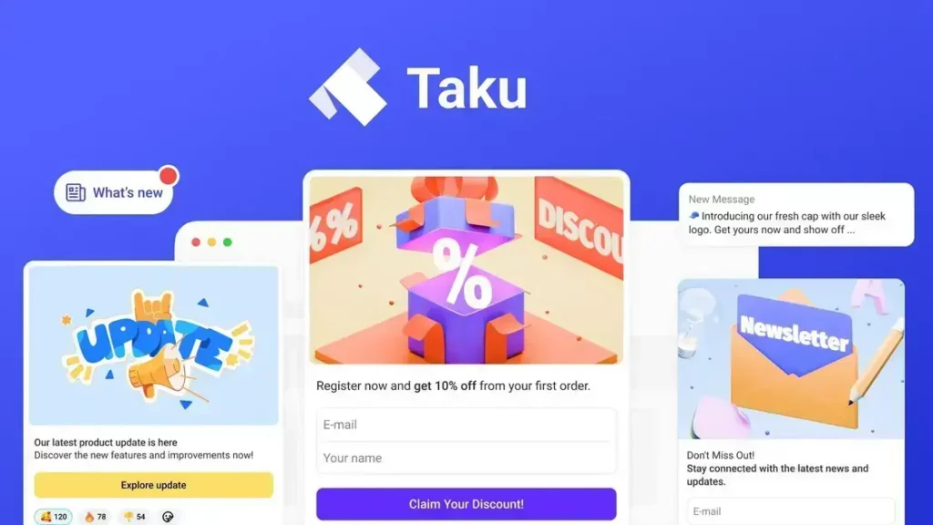 Taku - AI Powered Popups for User Engagement