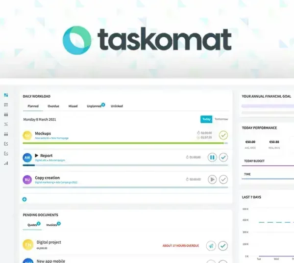 Taskomat - Manage & Automate Your Freelance Business | Lifetime Deal