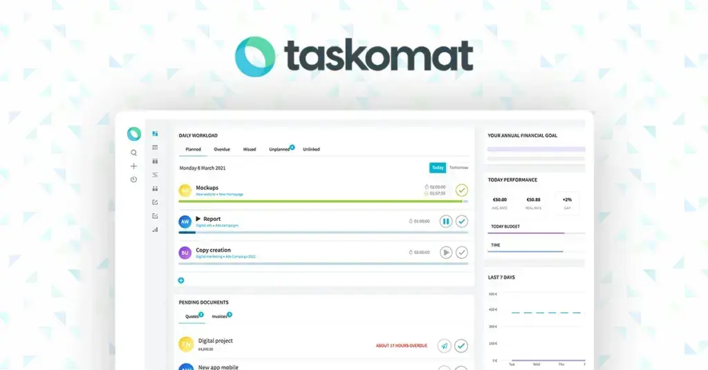 Taskomat - Manage & Automate Your Freelance Business | Lifetime Deal