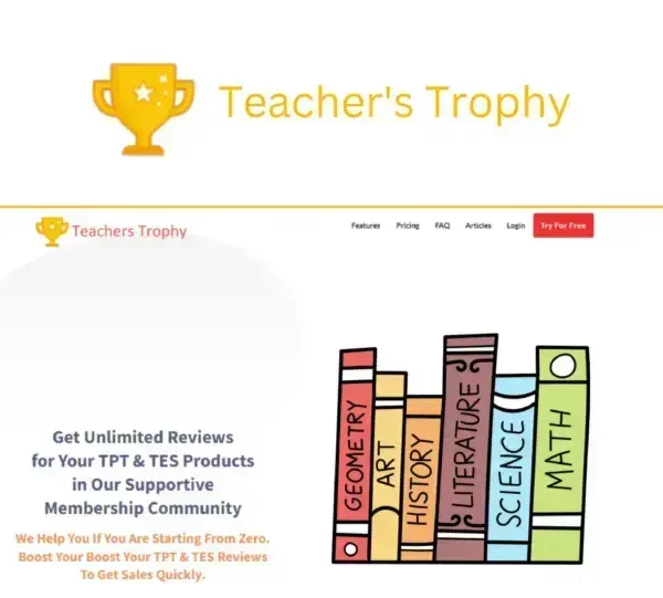 TeachersTrophy - Boost Reviews & Sales Quickly | Exclusive Deal