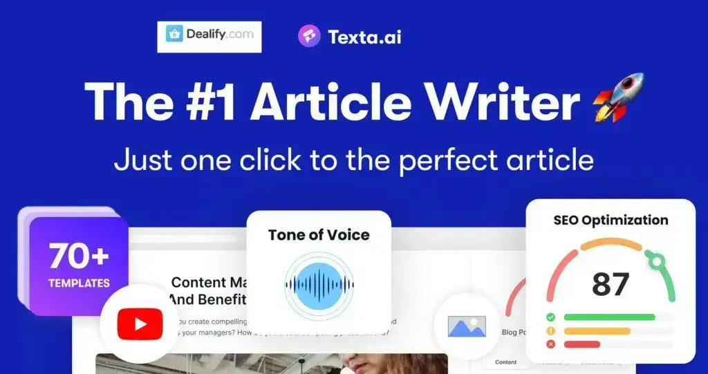 Texta.ai - Create Perfect Articles with AI Tool | Exclusive Deal