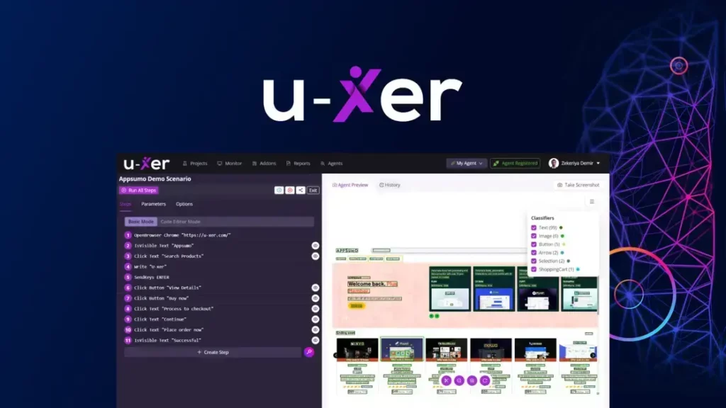 U-xer - Computer Vision for Test Automation & RPA