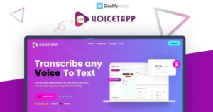 Voicetapp - Potent AI Speech to Text Transcriber | Exclusive Deal