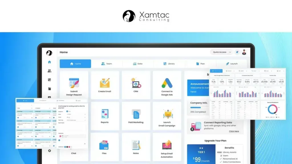 Xamtac - AI Marketing Department ERP System for Smarter Campaigns