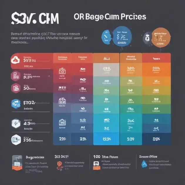 Average CRM Pricing Ranges