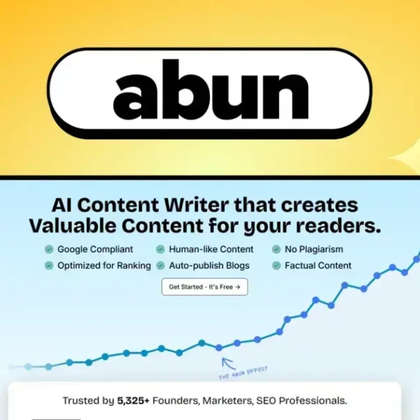 Abun AI - Automate Blogging with AI | AI-powered SEO Generator