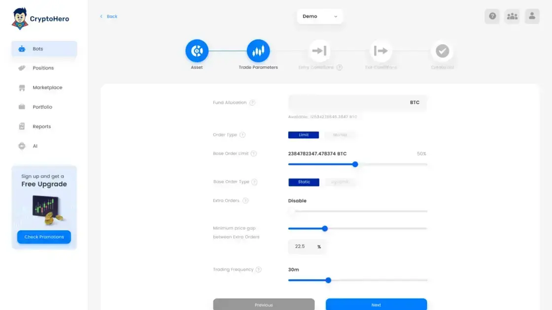 Access a marketplace of AI trading bots