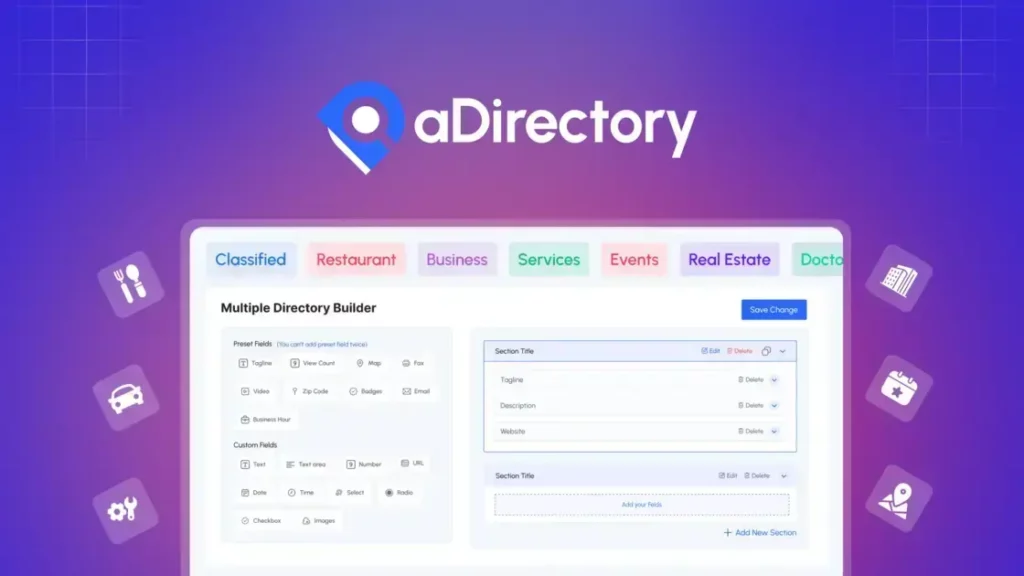 aDirectory - Create Feature-Rich Directories Easily