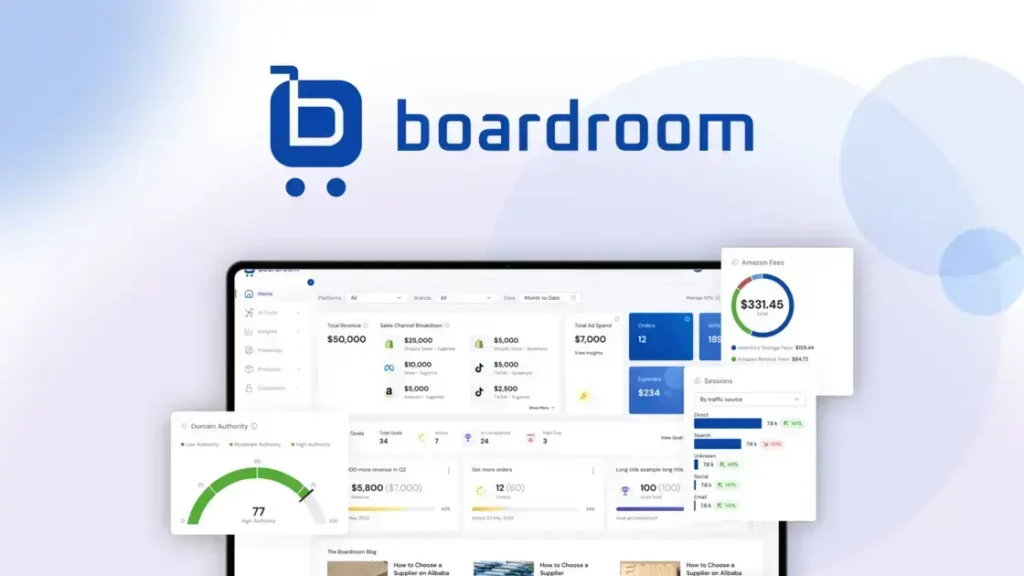 Boardroom - Centralize Ecommerce & SEO Data | All-in-One Analytics Dashboard