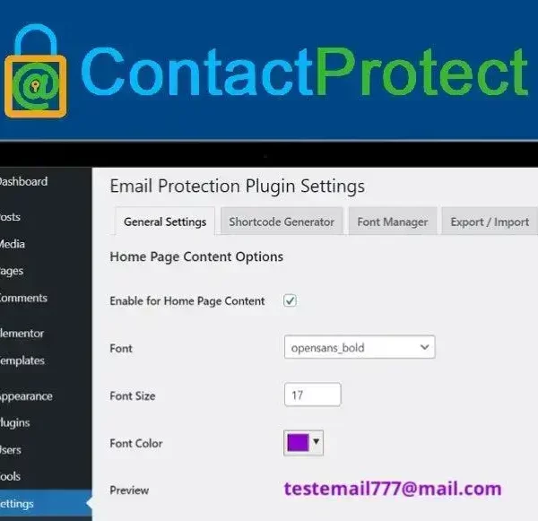 ContactProtect WP Plugin - Safeguard Your Contact Information | Exclusive Lifetime Deal